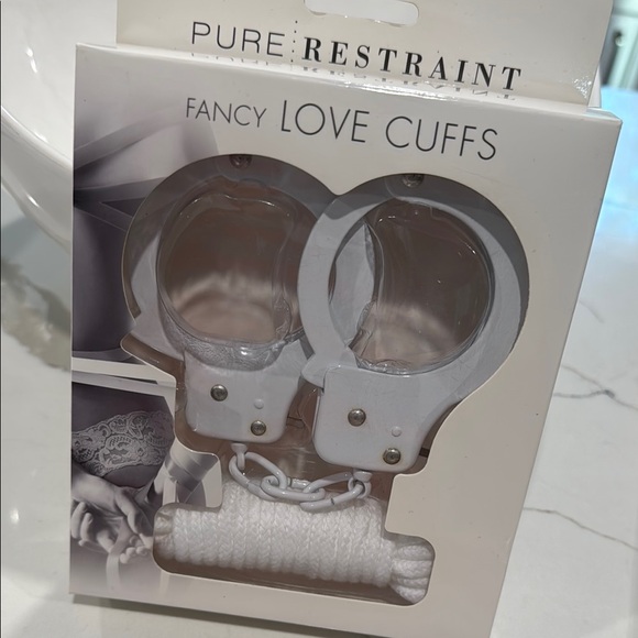 New in Box Fancy Love Cuffs - Picture 1 of 4